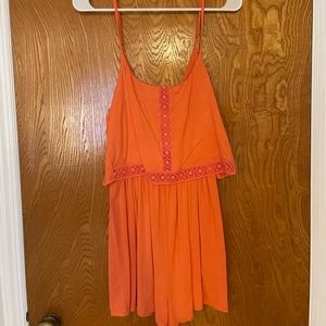 Orange romper